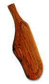 Finger board with juice rim nature shape olive wood