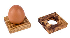 Egg holder olive wood