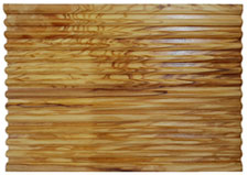 Bread cutting board Modern, flat, olive wood