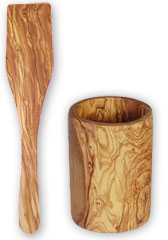 Set 10x spatula 30 cm and quiver round