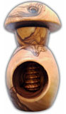 Nussschraube (Nussmännlein) Olivenholz