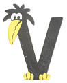 Letter "Raven" V