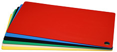 Set 6 farbige Schneid-/Hackauflagen PE 500 Polyethylen, zu GN1/1
