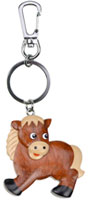 Key ring pendant "little horse"