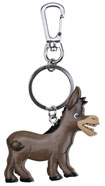 Key ring pendant "donkey"
