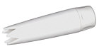 Garniertülle Stern (Standard) mit Adapter weiß