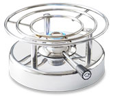 Kisag Rechaud LongFire Edelstahl, 1,4 KW