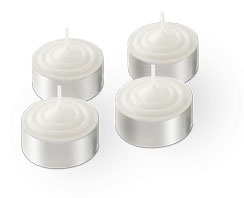Kisag 12er Kerzenset "Candle Light Pro"