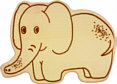 Animal-motive-board mini-elephant