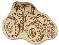 Motive board farm tractor