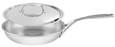 Demeyere Bratpfanne Proline, geschlossener Rand, mit Edelstahldeckel
