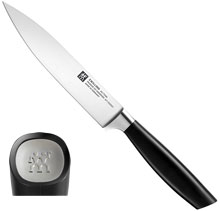 Zwilling All * Star Slicing knife, handle logo silver