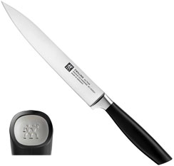 Zwilling All * Star Slicing knife, handle logo silver