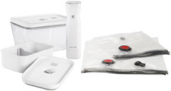 Fresh&Save Vakuum Starterset 7-tlg Mix / Glas, weiß