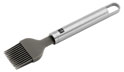 Zwilling Pro Backpinsel mattiert, Griff Edelstahl 18/10