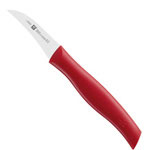 Twin Grip Peeling knife, red