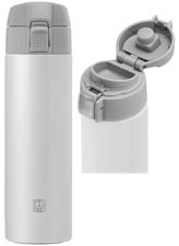 Zwilling Thermo Thermobecher, Reisebecher silber-weiß, 450 ml