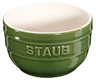 Staub Förmchen rund basilikumgrün Keramik, 2er Set