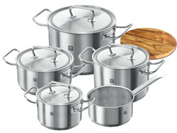 Twin Classic cookware set, 5 pcs., with magnetic saucer
