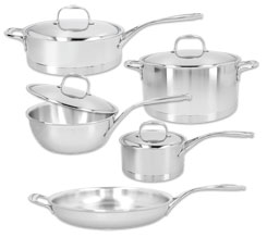 Demeyere Atlantis Starter-Set Family2, 9-teilig, Edelstahl 18/10