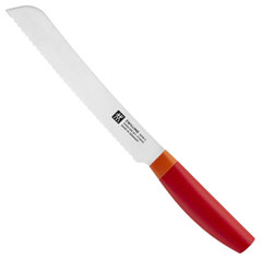 Zwilling Now S bread knife red