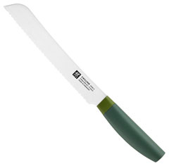Zwilling Now S bread knife green