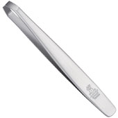 Twinox tweezers angled, stainless steel matted