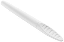 Twinox nail file ceramic, white, with protecting cover