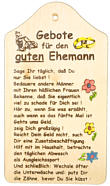 Orders for the husband (german)