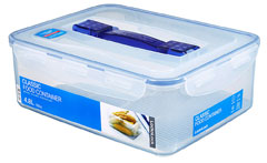 Dose rechte.m.Tragegriff u.Ablaufgitter 4,8 l