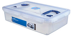 Aufbewahrungsbox rechteckig mit Tragegriffen 10 l