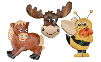 Diverse Geschenke aus Holz