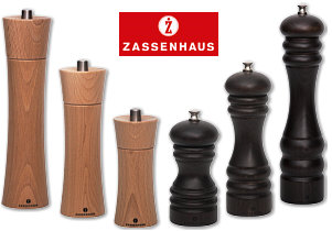 Zassenhaus salt/pepper mills